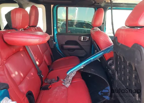 2020 Jeep Wrangler Unlimited Rubicon из США, поврежденный, VIN 1C4HJXFN6LW278527